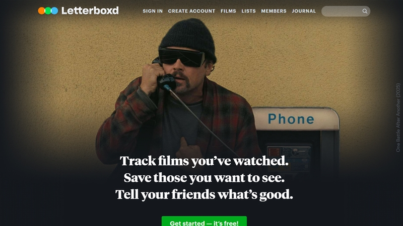 Letterboxd là dịch vụ mạng xã hội về phim