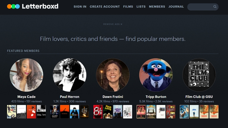 Letterboxd giúp kết nối cộng đồng đam mê phim ảnh