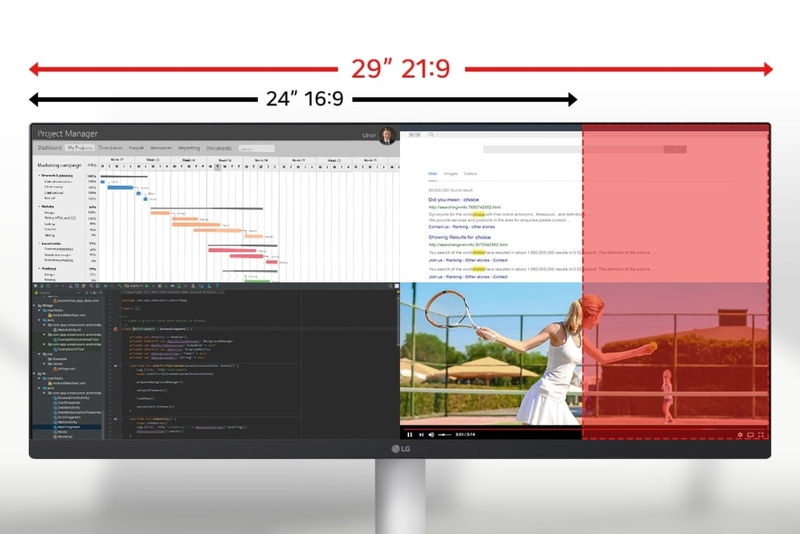 Màn hình LG 29U531A-W - Màn hình UltraWide mở rộng tầm nhìn