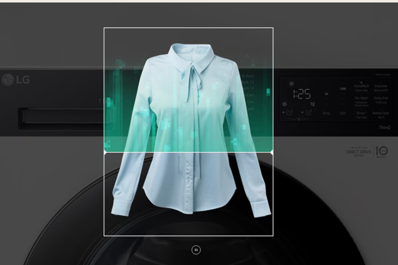 LG AI DD Inverter 12 kg FX1412N5G 2