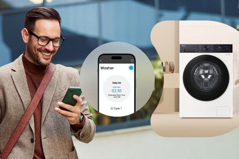 LG AI DD Inverter 12 kg FX1412N5G 6