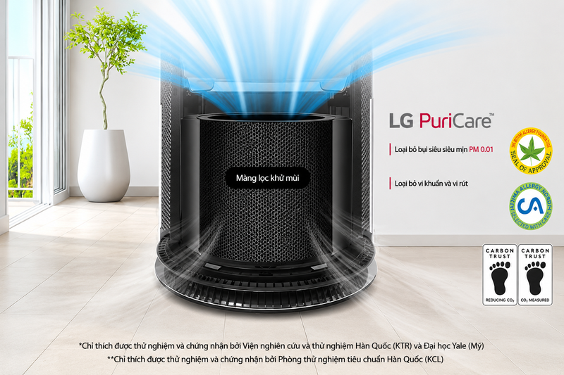 Lõi lọc không khí LG PuriCare 360 Hit AS60 (PFSDNC01.ATT) - hình 4