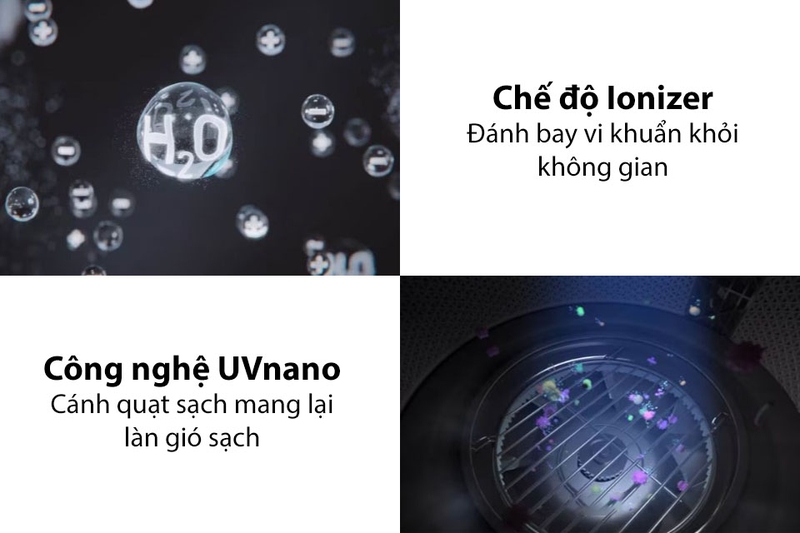 Máy lọc không khí LG PuriCare Aero Booster AS55GGSY0.ABAE (hình 6)