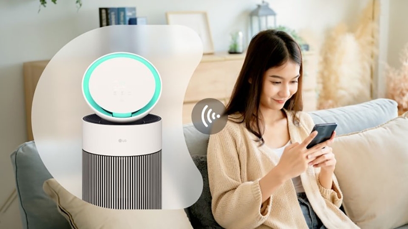 Máy lọc không khí LG PuriCare Aero Booster AS55GGSY0.ABAE (hình 10)