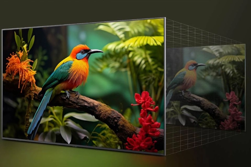 Công nghệ 4K Super Upscaling tối ưu chất lượng hình ảnh