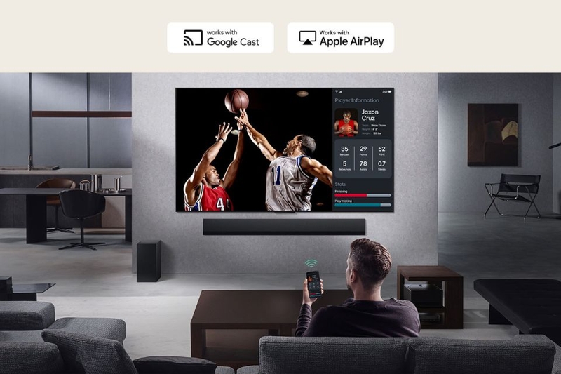 Kho giải trí khổng lồ trên LG 50UA7350PSB