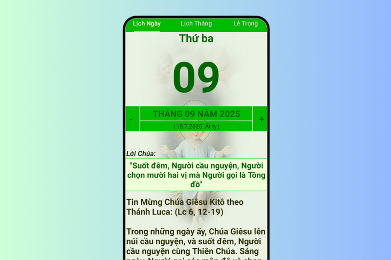 Thông tin ý nghĩa từng ngày