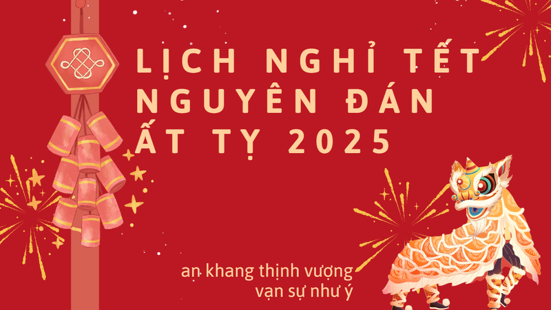 lịch nghỉ Tết Nguyên đán 2025 hình 2