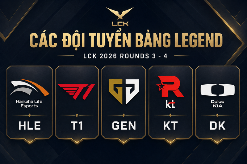 Những trận đấu đáng chú ý của Gen.G tại LCK 2026
