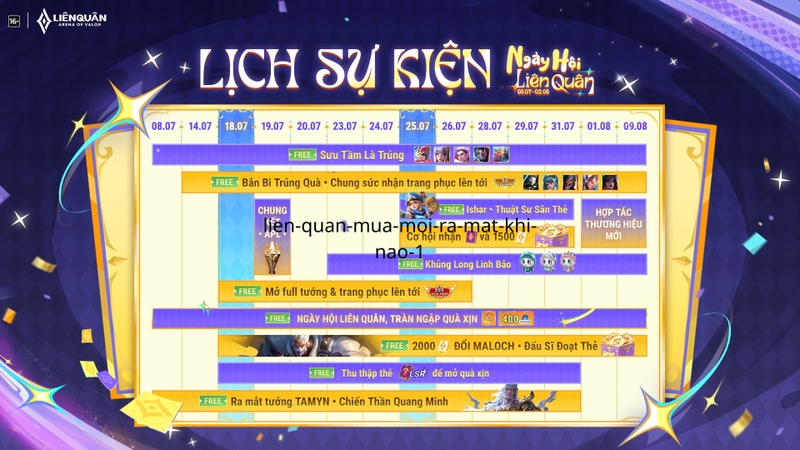 Chuỗi sự kiện Ngày hội Liên Quân