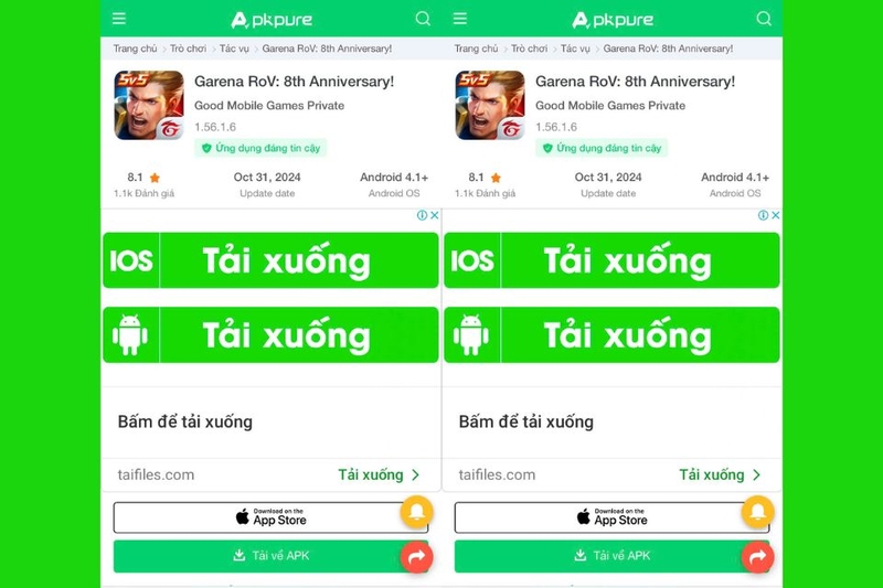 Tải xuống Liên Quân Thái Lan bằng file APK