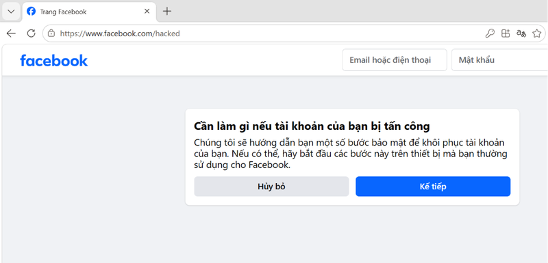 link kháng nghị facebook bị vô hiệu hóa ảnh 2