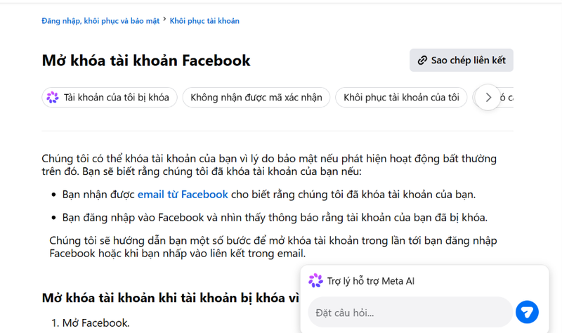 link kháng nghị facebook bị vô hiệu hóa ảnh 7