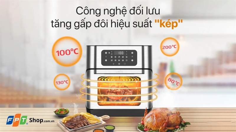 l&ograve; chi&ecirc;n kh&ocirc;ng dầu đa năng tốt nhất 2026 1