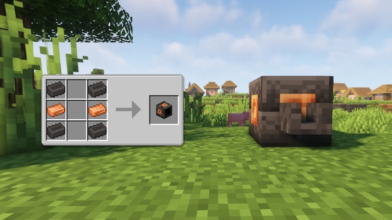 lò luyện kim Minecraft hình 10