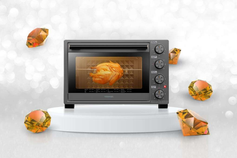 Lò nướng 2 lửa giá rẻ Toshiba TL-MC35Z 35 lít