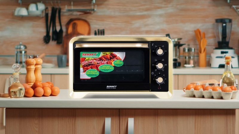 Lò nướng Sanaky LN.VH309N2D 30 lít