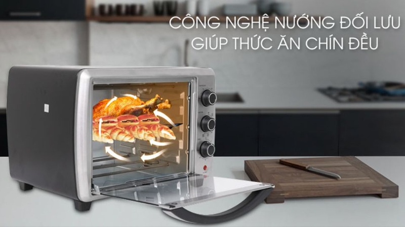 lò nướng Electrolux EOT30MXC 4