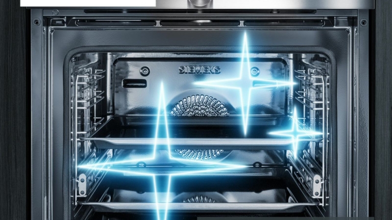 Lò nướng Miele và Siemens 4