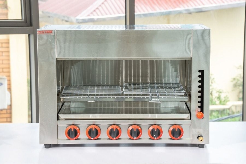lò nướng salamander 6 họng hình 3