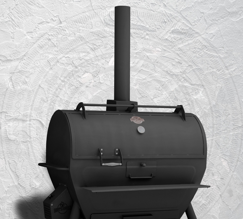 lò nướng than có ống khói hình 3