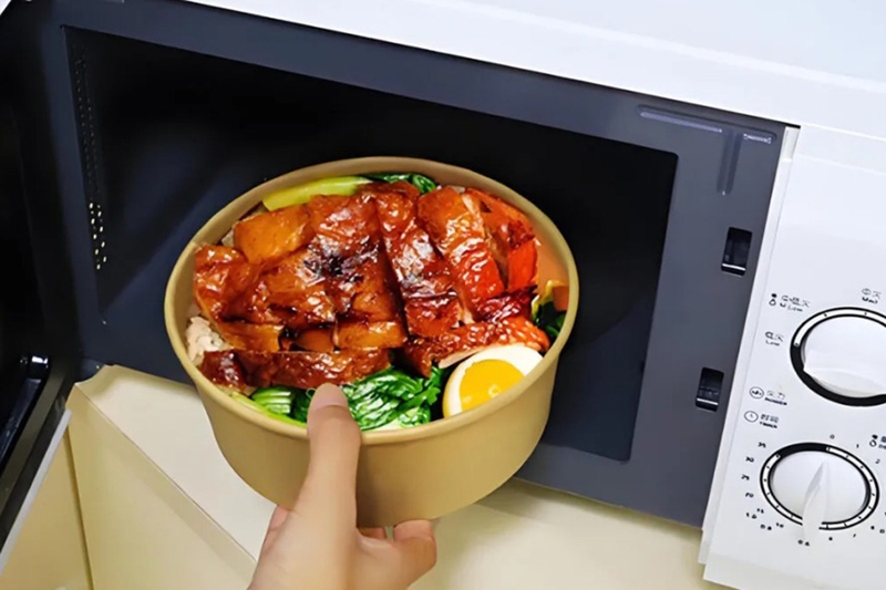 Lò vi sóng có làm chín thức ăn không 6