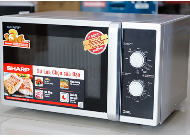 lo vi song co nuong sharp r g322vn s