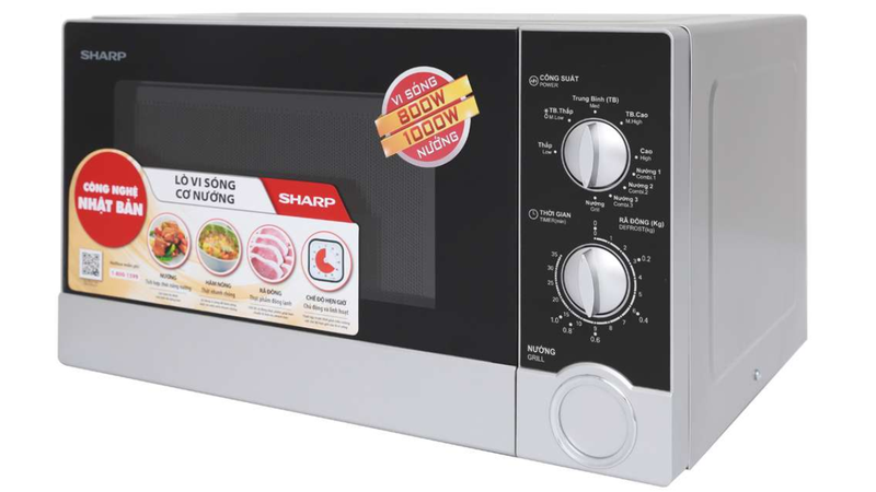 Lò vi sóng Sharp R-G302VN-S 23 lít