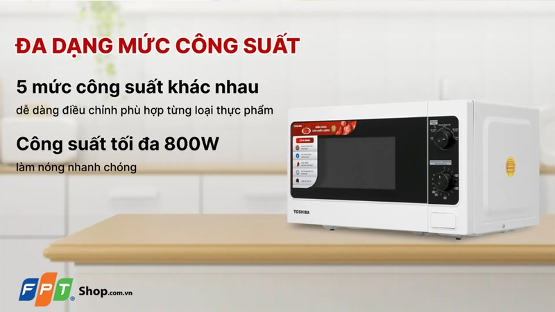 lò vi sóng toshiba tốt nhất hiện nay 5