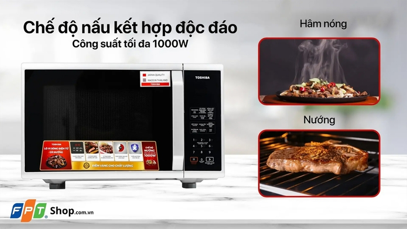 lò vi sóng toshiba tốt nhất hiện nay 6
