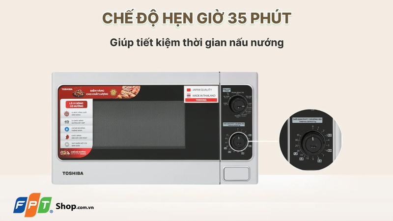 lò vi sóng toshiba tốt nhất hiện nay 7