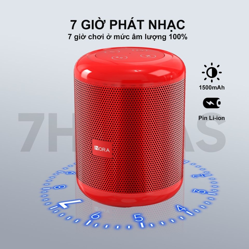 Duy trì phát nhạc liên tục trong vòng 7 giờ