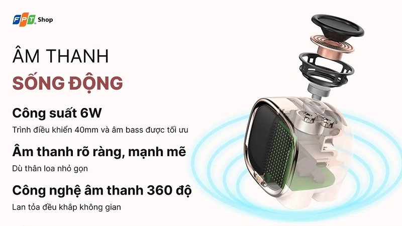 Loa 5 W, 10 W - Phù hợp nhu cầu cá nhân