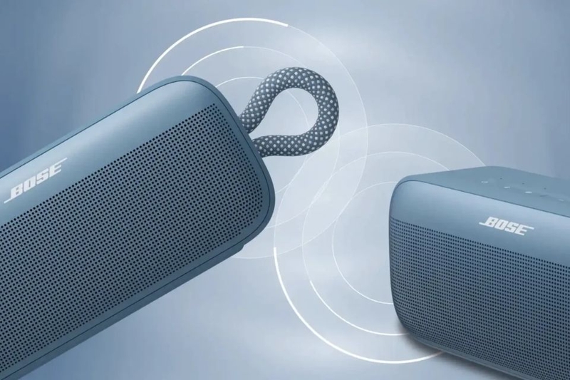 Loa Bluetooth Bose SoundLink Plus hỗ trợ chế độ ghép đôi 2 loa cùng dòng