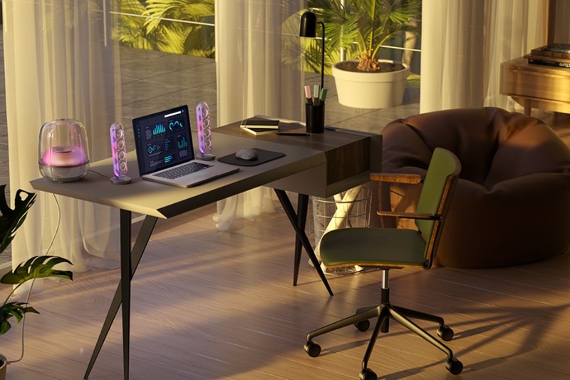 Loa Bluetooth Harman Kardon SoundSticks 5 âm sắc đỉnh cao cùng thiết kế loa 3 đường tiếng