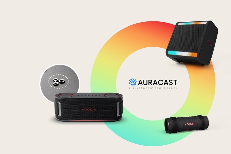Loa Bluetooth LG Xboom Bounce mở rộng trải nghiệm với kết nối Auracast™