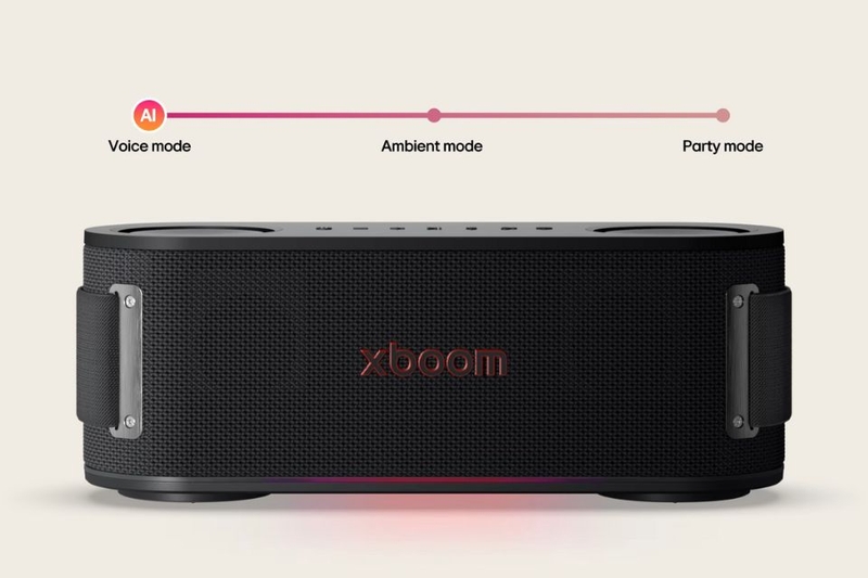 Loa Bluetooth LG Xboom Bounce hiệu ứng ánh sáng đồng bộ âm thanh