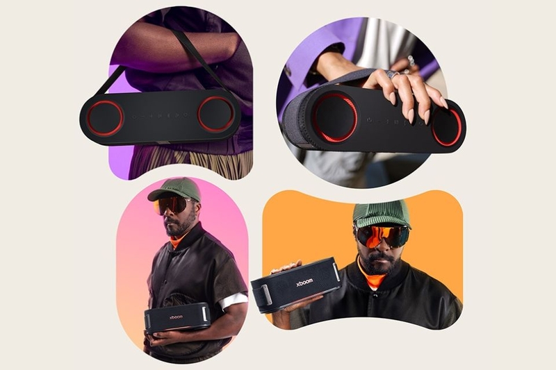 Loa Bluetooth LG Xboom Bounce thiết kế hiện đại và dễ dàng di chuyển