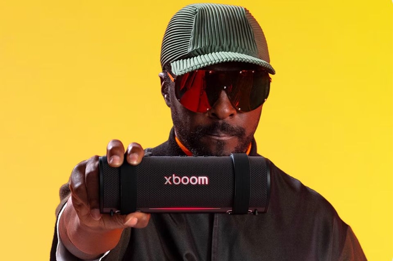 Loa Bluetooth LG Xboom Grab âm thanh được tinh chỉnh bởi will.i.am