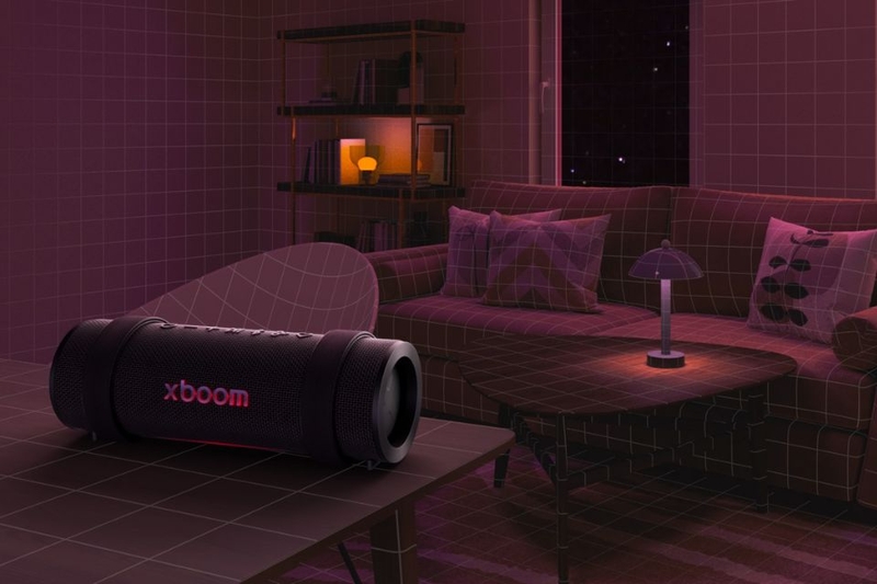 Loa Bluetooth LG Xboom Grab AI tinh chỉnh âm thanh tuyệt hảo