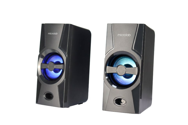 Loa dàn 2.0 Microlab B15 dễ dàng phát nhạc từ nhiều thiết bị khác nhau