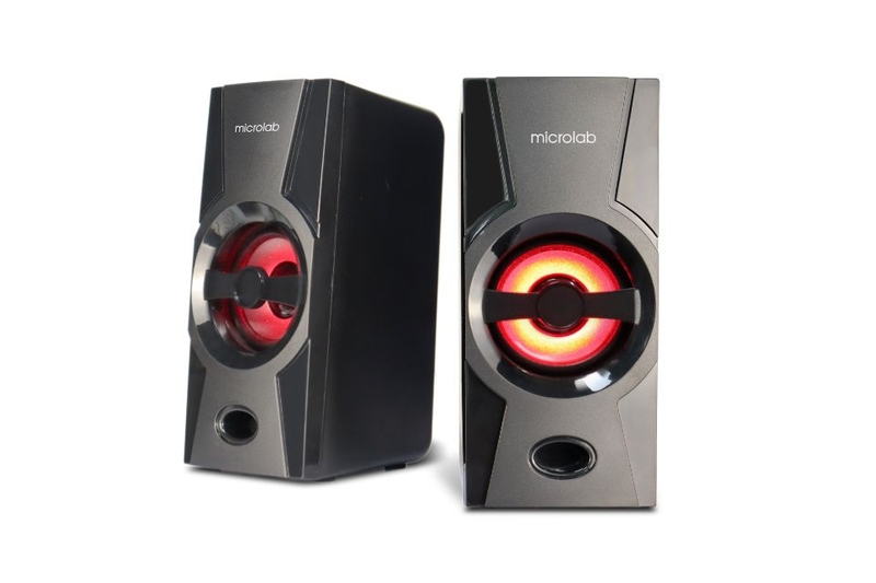 Loa dàn 2.0 Microlab B15 trọng lượng nhẹ dễ di chuyển và bố trí