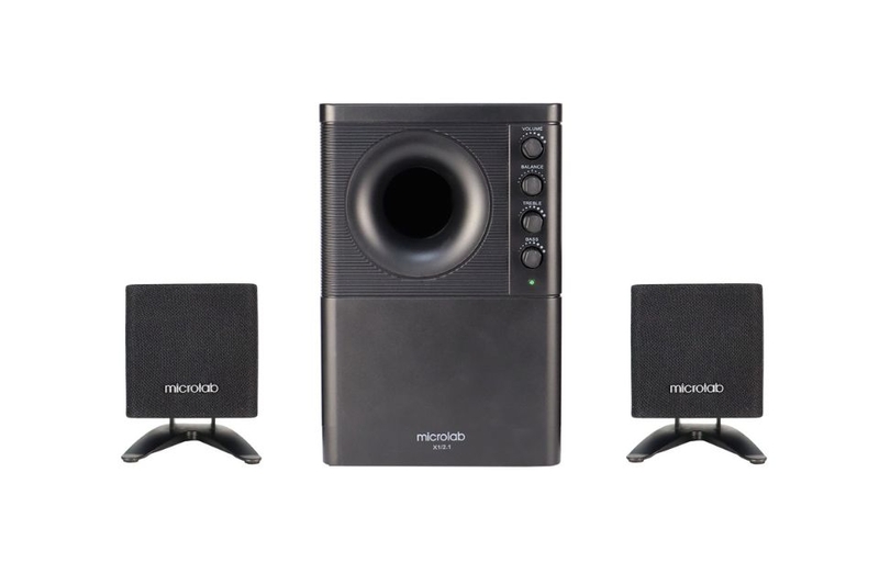 Loa dàn 2.1 Microlab X1BT thiết kế nhỏ gọn dễ di chuyển