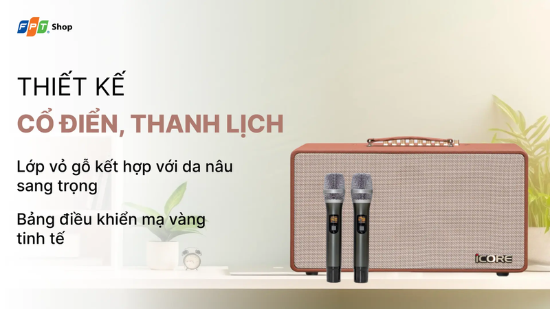 Loa iCore là thương hiệu của nước nào?