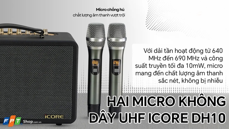 Loa Karaoke iCore S6