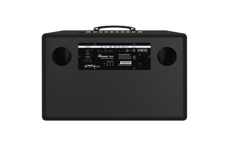 Loa Karaoke xách tay Paramax Saga kết nối phong phú