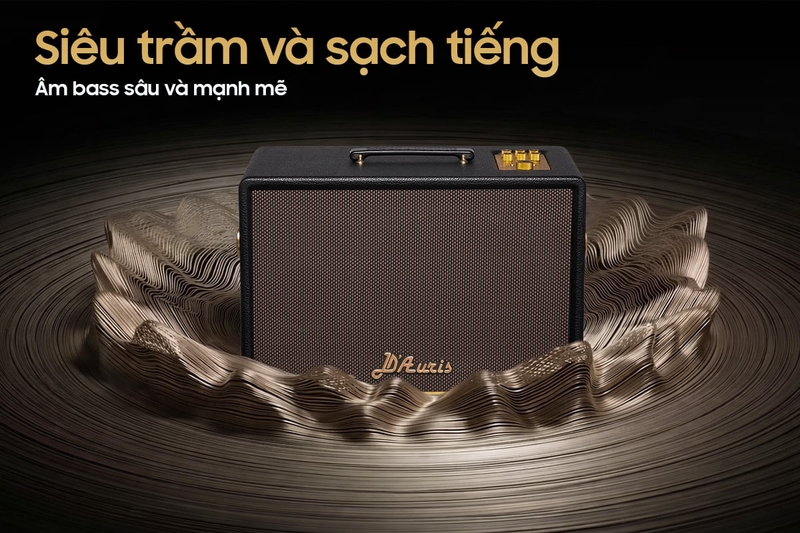 Loa karaoke xách tay Acnos D'Auris 200 - Âm thanh được tinh chỉnh cho karaoke và giải trí tại gia