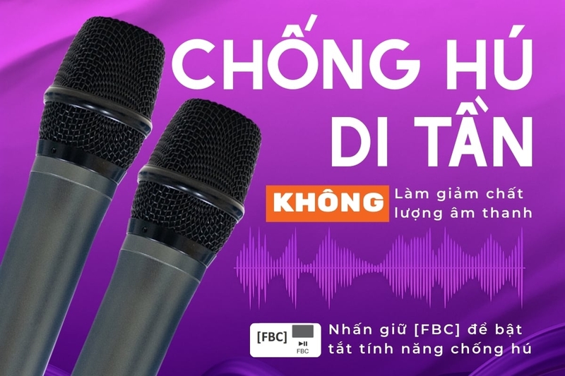 Loa karaoke xách tay Acnos D'Auris 200 - Xử lý âm thanh thông minh cho trải nghiệm hát mượt mà