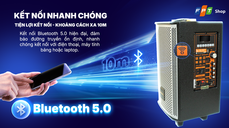 Kết nối Bluetooth nhanh chóng và ổn định