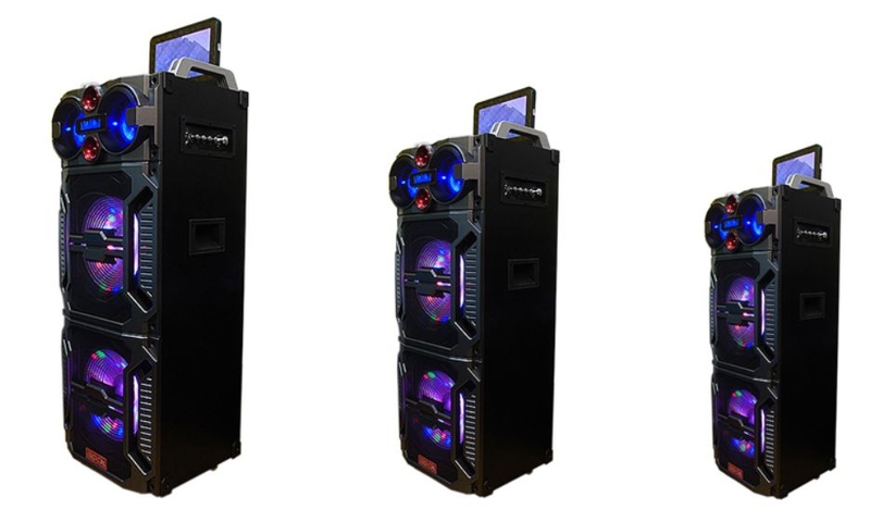 loa kẹo kéo có màn hình 3